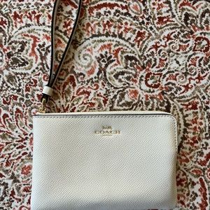 Coach Leather Wristlet